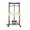 Mataas na kalidad na direktang pabrika machine Gym Equipment Smith Machine na may Squat half rack lat na pull down na maraming f