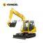 SHANTUI 22ton crawler excavator SE220 with bucket capacity 1.05cbm and paralleling radiator