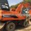 Used Doosan DH210W-7 Wheel Excavator for sale low price