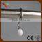 Painting white color ball end shower curtain hooks/hangers