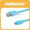 Jabees new arrival high quality flat cable USB mobile fast charging cable