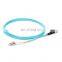 LC UPC to ST UPC Duplex 2.0mm PVC(OFNR) OM4 Multimode Fiber Optic Patch Cable