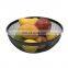 New Manufacture Popular Living Picnic Basket Home Kitchen Fruit Storage Big Size Iron Color Black Metal Wire Fruit Basket