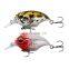 JOHNCOO 43mm Pesca Fishing Lure Crankbait Floating Bass Lures Fishing Hard Body Lure