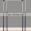 Stainless steel clothes rack double pole telescopic clothes rack on both sides floor clothes rack