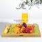 Large High Quality Bamboo Cheese Board Charcuterie Platter Knife Set With Snack Tray