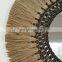 Best Seller Boho Seagrass Round Mirror Bohemian Art Decor Manufacturer Vietnam Cheap Wholesale