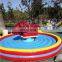 Exciting amusement mechanical bull sports games inflatable rodeo mechanical bull riding for kids and adults