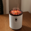 Flame aromatherapy humidifier