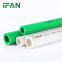 IFAN Hot Sale Cheap Price Green PPR Pipe Plumbing Plastic PPR Pipe