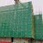 Customized rice word high-rise building climbing grid construction steel mesh safety protection net