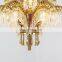 Golden Luxury Crystal Chandelier For Indoor Modern K9 Led Crystal Chandelier