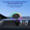 Magnetic 15W Wireless Charger Car Mobile Phone Holder LED Light Air Vent 360 Degree Rotation Car Holder Car Mount
