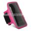 neoprene armband cell phone pouch, adjustable hook and loop band, waterproof, outdoor sport phone case