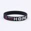 Factory Wholesale New Caring for WomenBreast Cancer AwarenessHealthy Breast Awareness Pink Ribbon Custom Silicone Bracelet