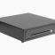 Cajón de efectivo de 460 mm de alta calidad, registradora de caja de 12V/24V, cajón de efectivo con 8 compartimentos para monedas, caja metálica
