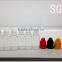 small plastic vials, 10ml 15ml PET bottle, square PET bottle with childproof cap