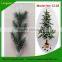 PE Artifical Christmas Pine Branch with white tips