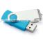 G&J 2014 factory lowest price Hi-speed USB 2.0 swing flash drive with silver metal cover