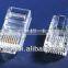 High performance 8P8C shielded unshielded rj45 connector