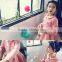 2015 Korean Pure Cotton Princess Dress Pearls Fashion Girls Dresses Spring