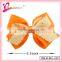 China Yiwu wholesale hair bows ribbon garland bow,elegant tie bow with alligator clip