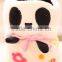 2 in 1 pillow blanket / plush panda blankets/baby plush blankets
