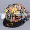 HOPE Embroidery Checked Plaid Snapback Boys Girls Flat Cap