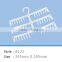 high quality 3 pack plastic clothes hanger for underwear and bra