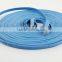 Slim Flat UTP Cat6A patch cord ethernet cable