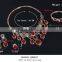 France Imitation Diamond Fake Gold Young Girls Gold Plated Fashion Jewelry Sets