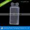 New design custom packing clear plastic clamshell packaging for cell phone