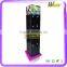 2016 new designs cardboard shelves display rack with plastic hook for battery