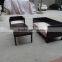 wooden hotel lobby sofa XYN511