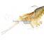 CHS007 live shrimp lure with lumo eyes with long antenna VMC hook
