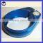 Anodized aluminum CNC lathe turning part