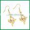 Music Symbol Terble Clef Metal Earrings