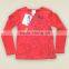 Long sleeve 100% Cotton Printing Children T Shirt Children Clothing wholesale