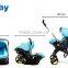 3 in 1 Multi-functional Baby Carriage With Baby Carry Basket ,car Seat,baby Stroller