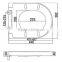 Toilet seat cover JY716-UF
