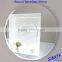 Famous bathroom mirrors glass with PE film in customer size