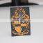 custom cut design soft silicon hook and loop TPU heat transfer patch jacket clothing
