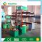 Hydraulic rubber floor tiles making machine