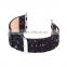 Christmas Shiny Glitter Power PU Leather Bling Luxury Iwatch Band Wristwatch Bracelet Strap Belt for Apple Watch 38mm 42mm