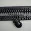 OEM black color cheap Combo wirless keyboard and mouse