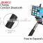 Cable selfie stick, 2015 new style cable take pole selfie stick Phone SmartPhone Stainless Steel Flexible Monopod