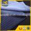 Indigo cotton polyester denim fabric with jacquard pattern