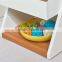 Modern white high glossy night table