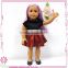 Wig doll Girl Fashion Style 18 inch Cute Dolls For Sale