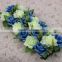 European Artificial Flower Wall with Wall Flower Container